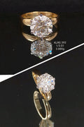 3.01Ct RING solitaire diamonds 18K