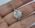 5.72Ct RING Solitaire Diamond 18K