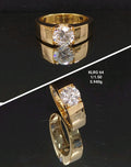 1.04CT RINGSolitaire diamonds 18k