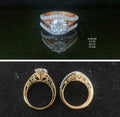 3.31Ct RING solitaire diamonds 18K