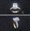 5.26Ct RING Solitaire Diamond 18K