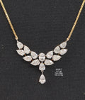 7.46Ct PENDANT solitaire Fancy shape diamonds 18K