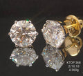 10.1 Ct of TOPS of Solitaire Round Shaped Diamond  18K