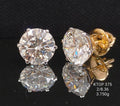 8.36 Ct of TOPS of Solitaire Round Shaped Diamond  18K