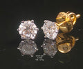 0.8Ct of Earring With Purity of 18K