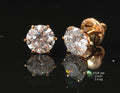 4.07Ct of Earring With Purity of 18K
