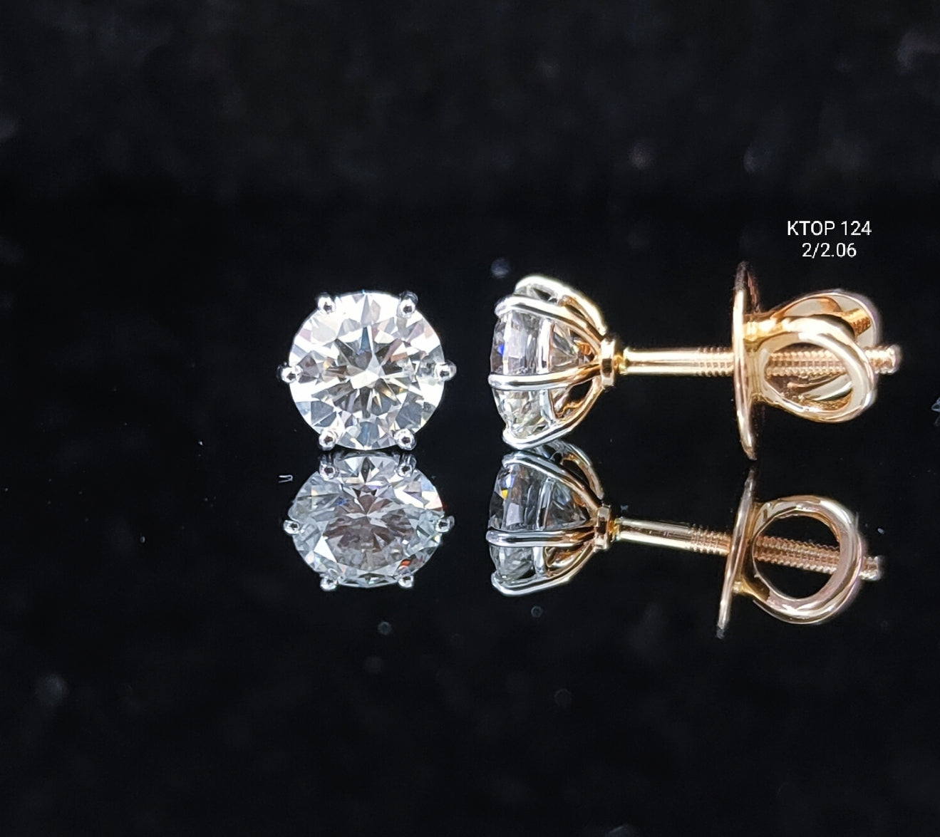 2.06Ct TOPS Solitaire Diamond 18K