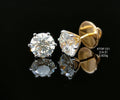 4.31Ct TOPS solitaire diamonds 18K