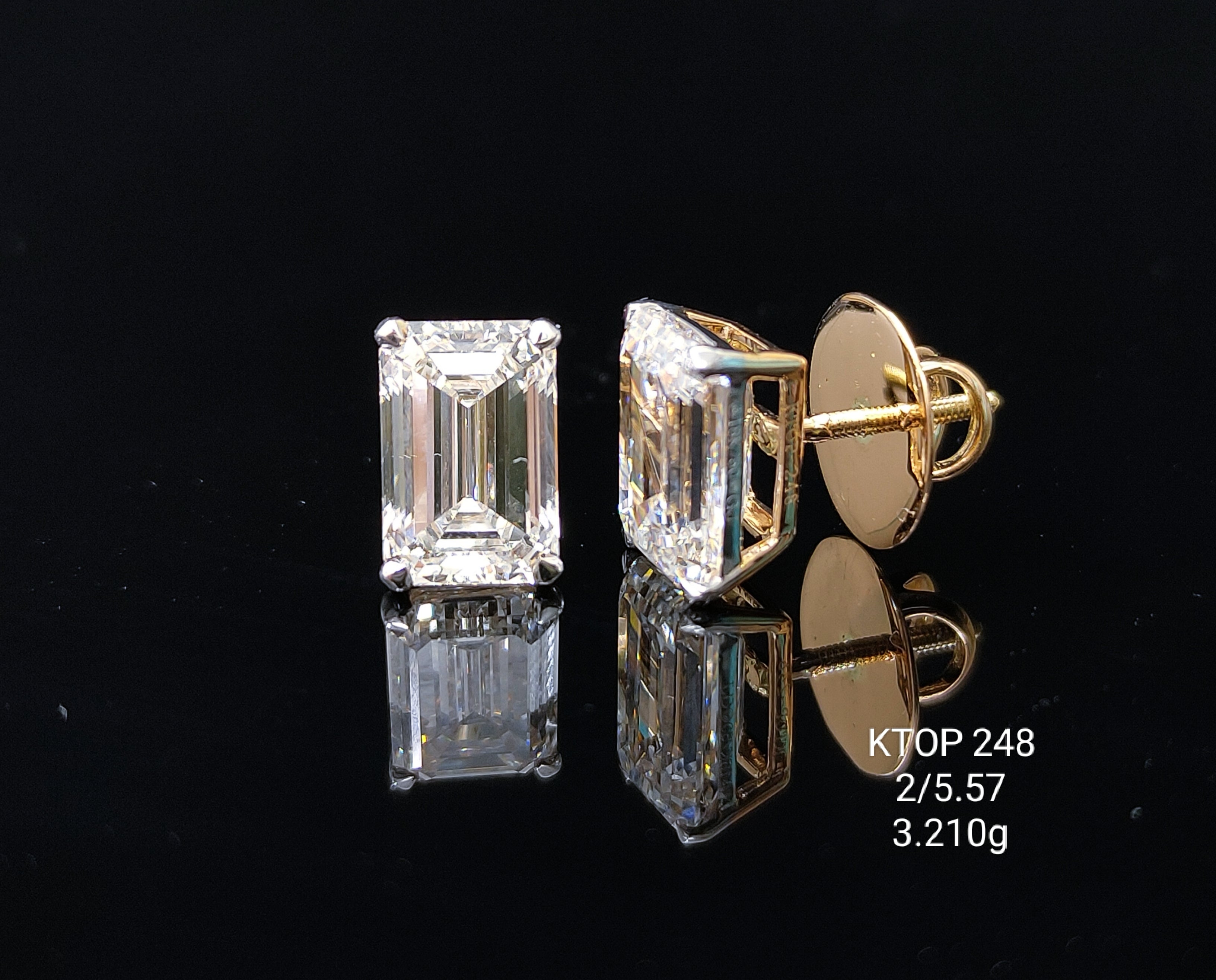 5.57Ct TOPS Solitaire Diamond 18K