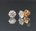6.03Ct TOPS solitaire diamonds 18K