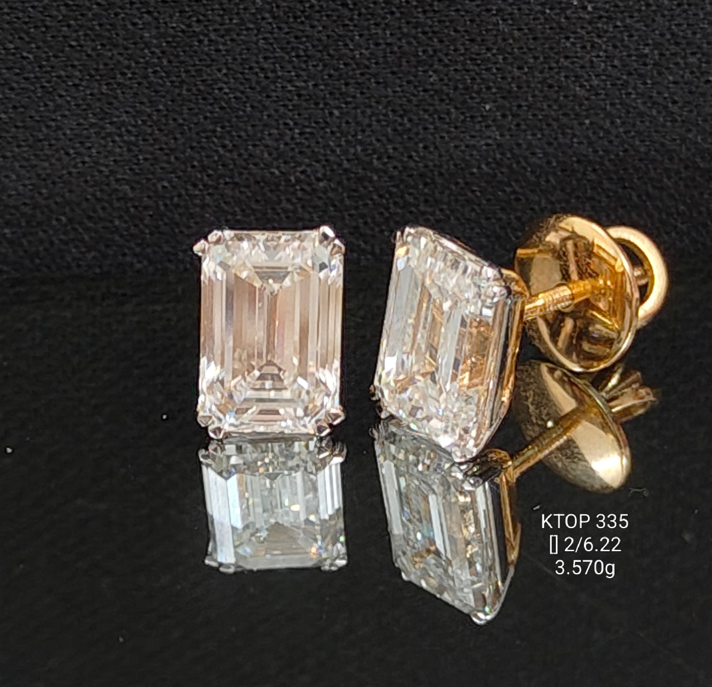 6.22Ct TOPS Solitaire Diamond 18K