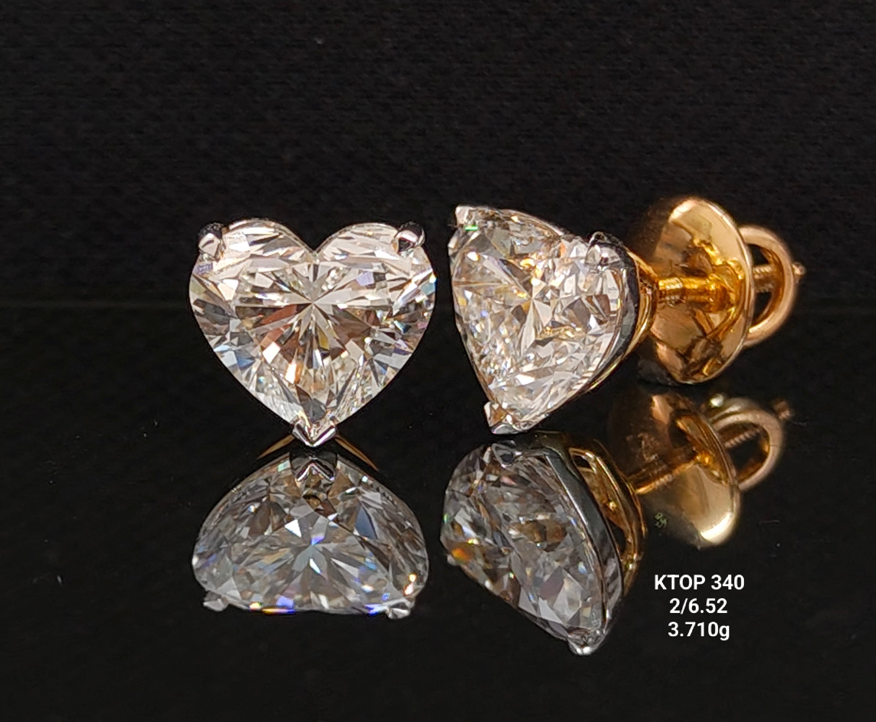 6.52Ct TOPS Solitaire Diamond 18K