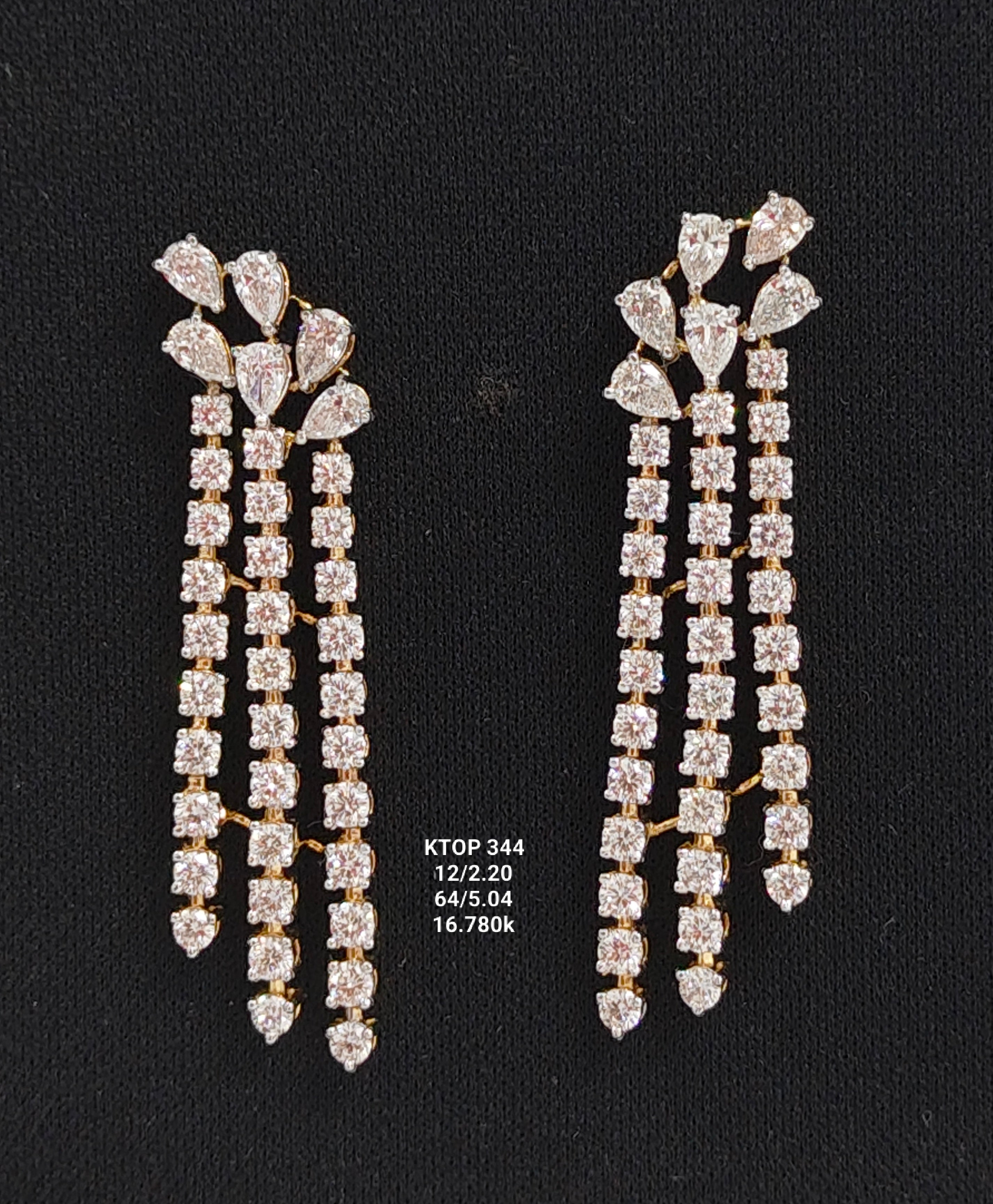 7.24Ct TOPS Small round diamonds 18K