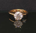 1.52Ct Of Ring With Purity Of 18K