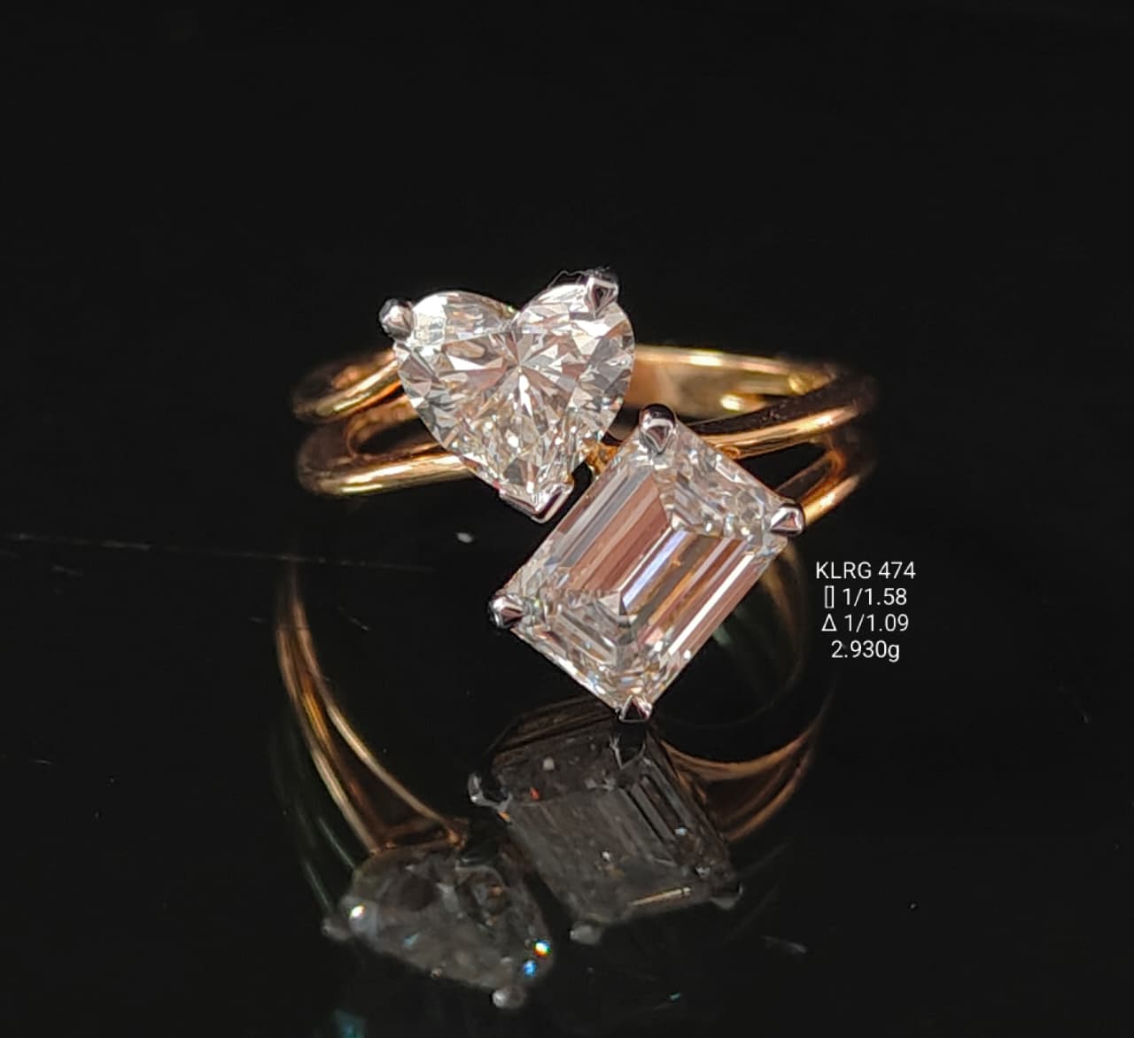 2.67Ct Of Ring With Purity Of 18K