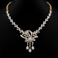 3.35Ct of Necklace with the Purity of 18K