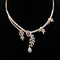 2.78Ct of Necklace with the Purity of 18K