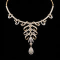4.07Ct of Necklace with the Purity of 18K