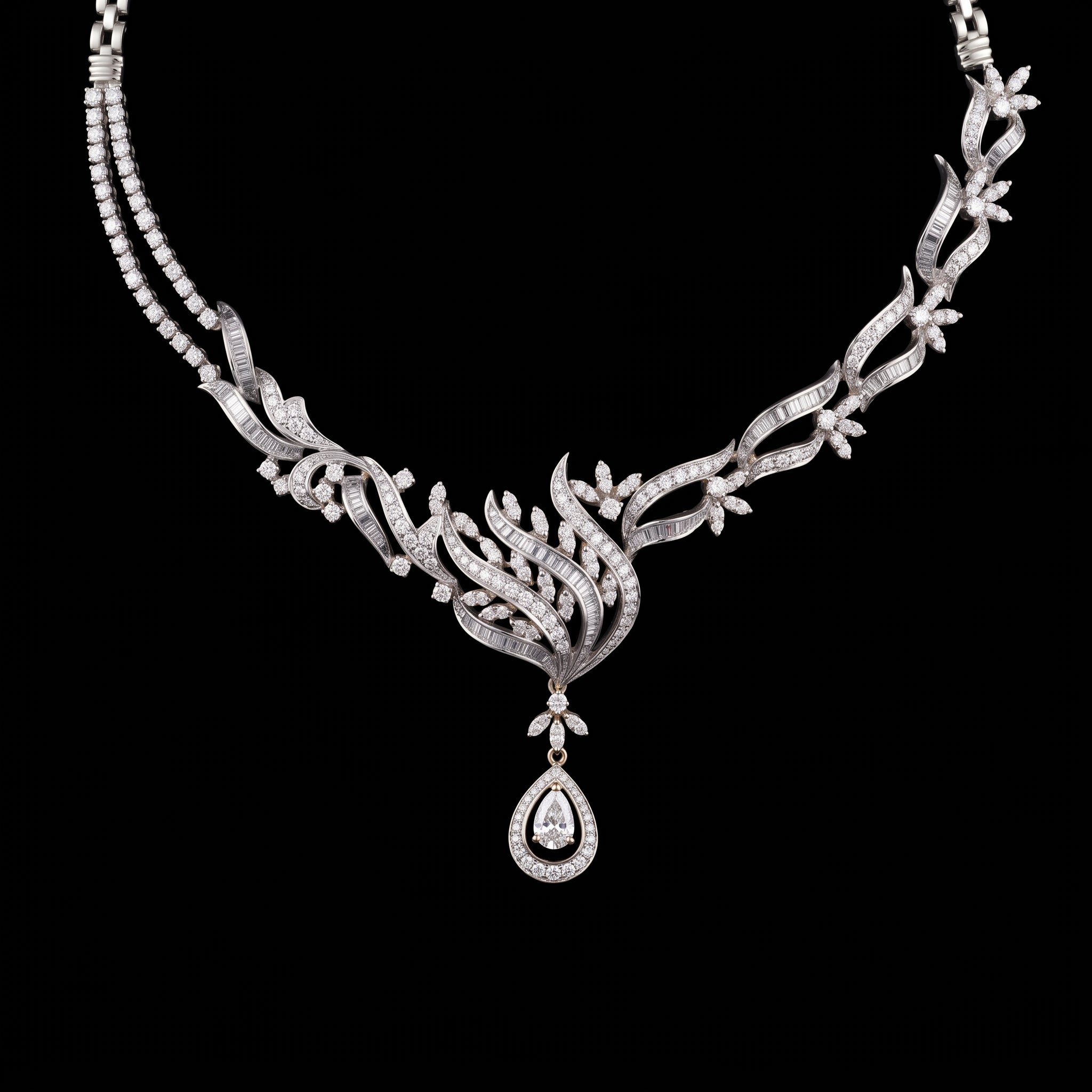 4.5Ct of Necklace with the Purity of 18K