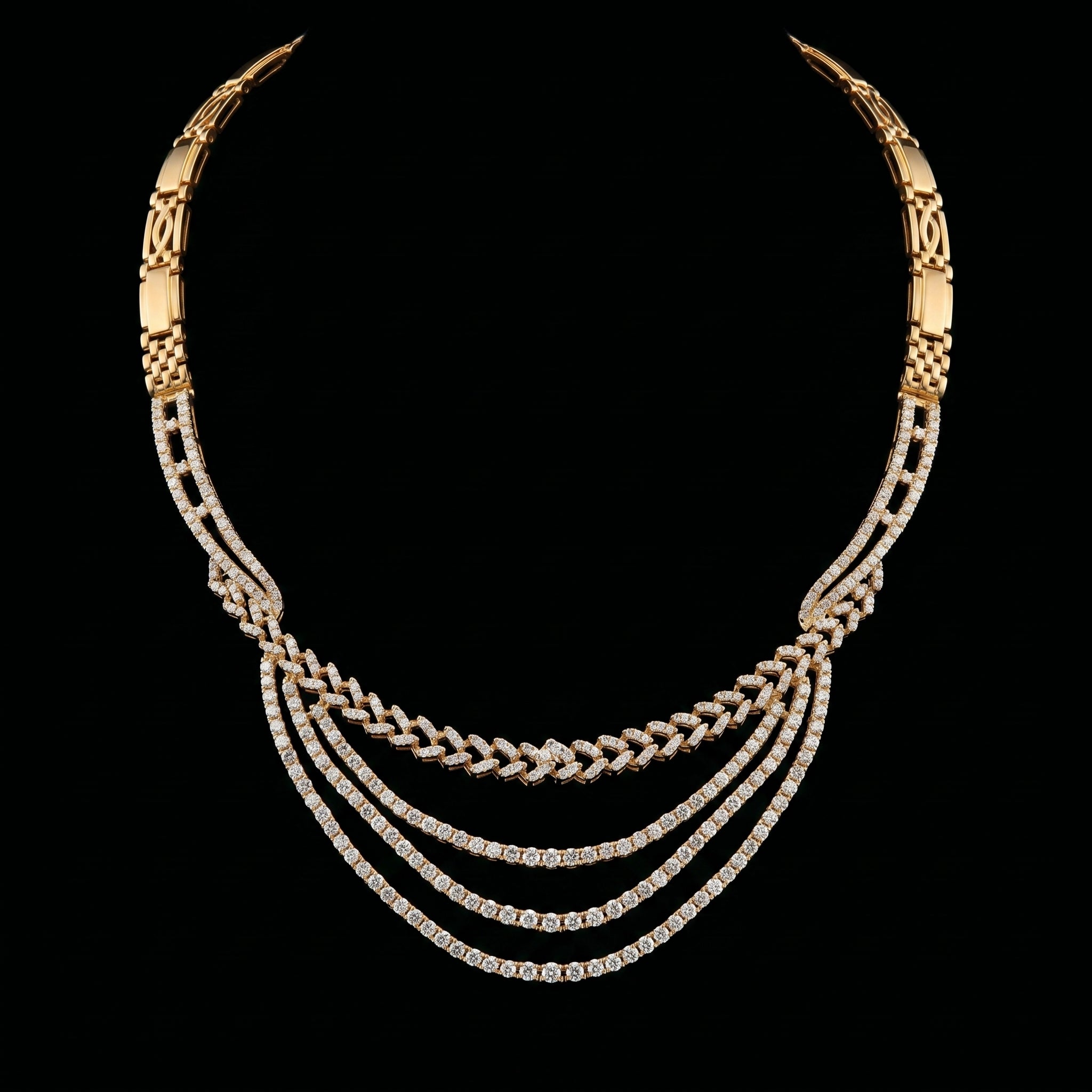6.38Ct of Necklace With Purity of 14K