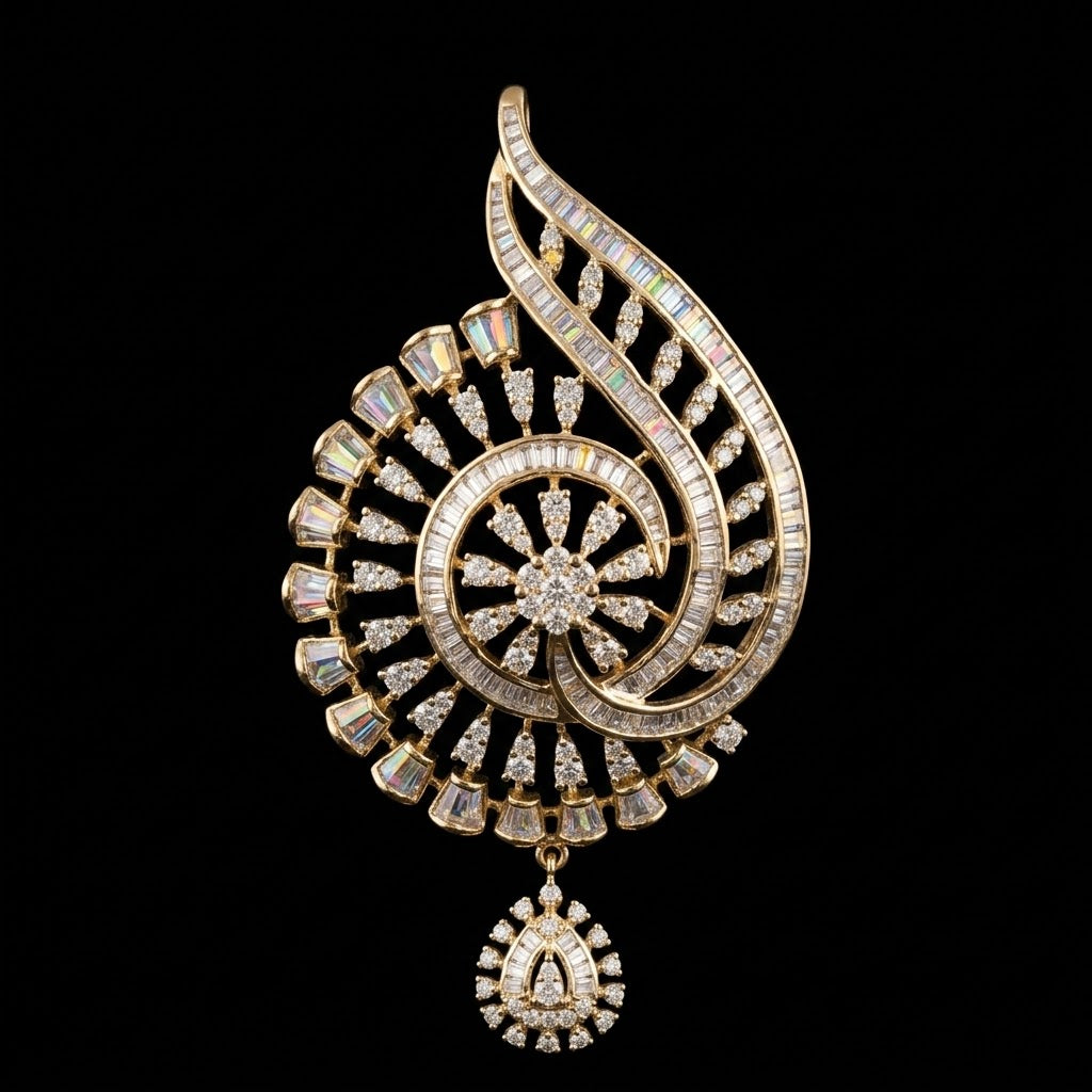 5.9Ct of Locket With the Purity of 18K