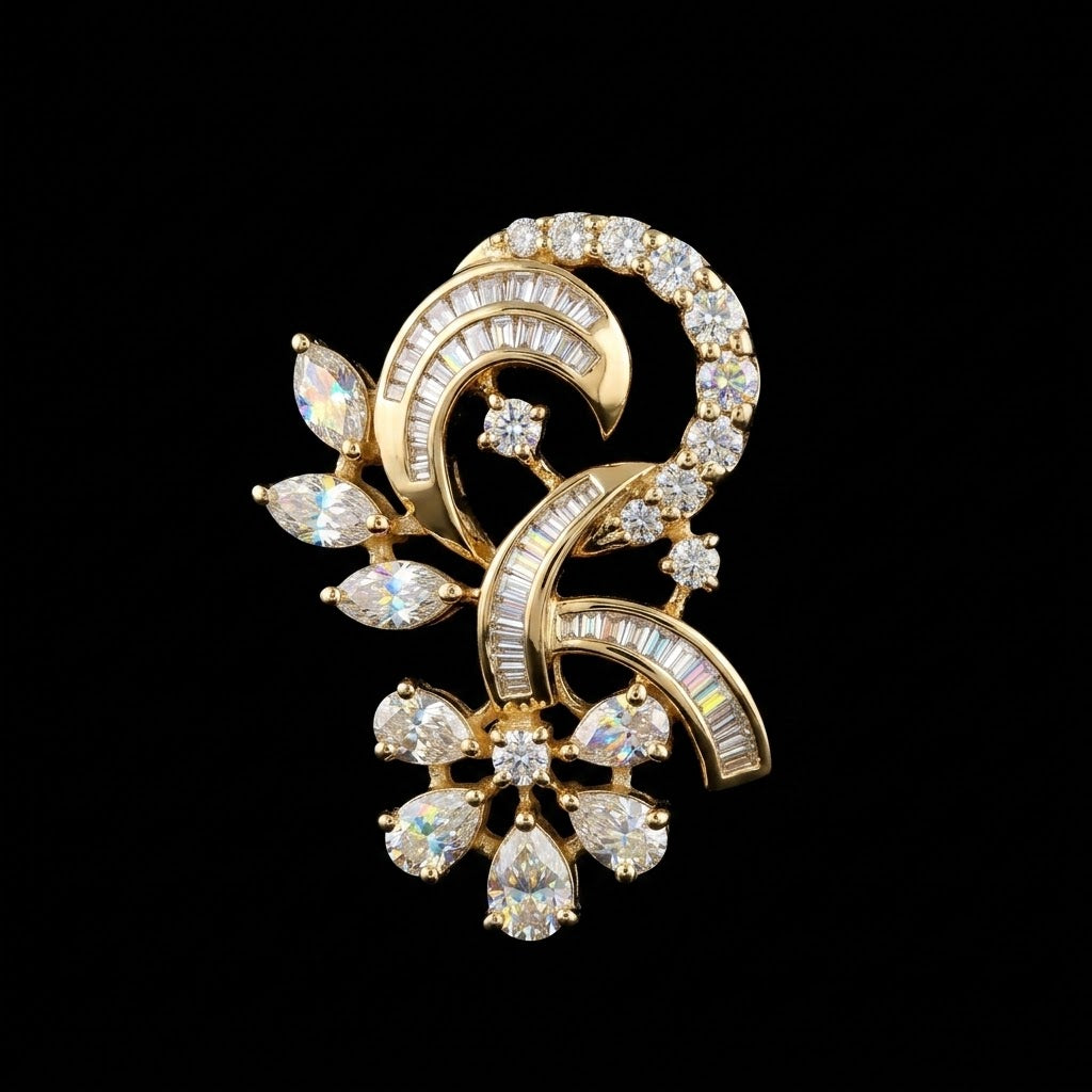 1.75Ct of Locket With the Purity of 18K