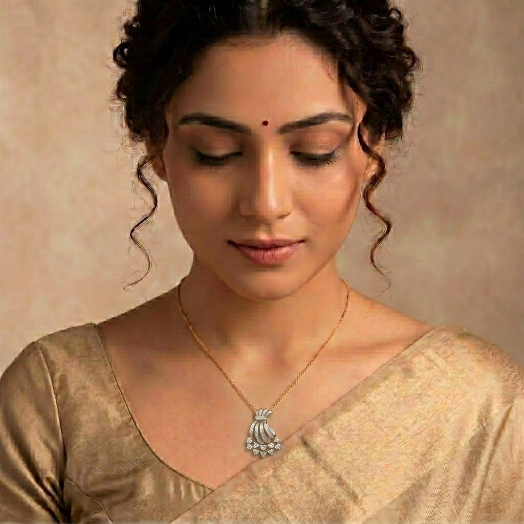 1.89Ct of Locket With the Purity of 18K