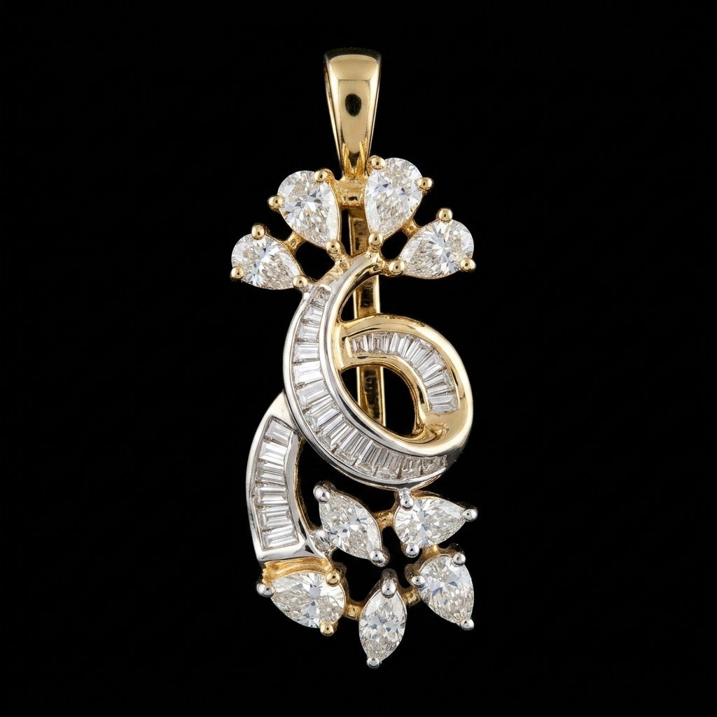 1Ct of Locket With the Purity of 18K