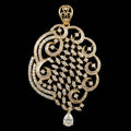 3.89Ct of Locket With the Purity of 18K