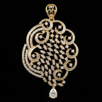 3.89Ct of Locket With the Purity of 18K