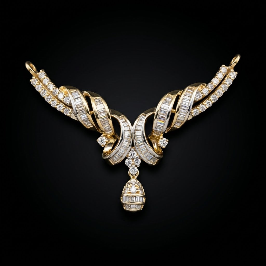 1.01Ct of Locket With the Purity of 18K