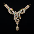 1.24Ct of Locket With the Purity of 18K