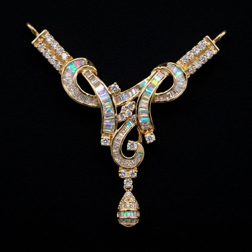 1.24Ct of Locket With the Purity of 18K