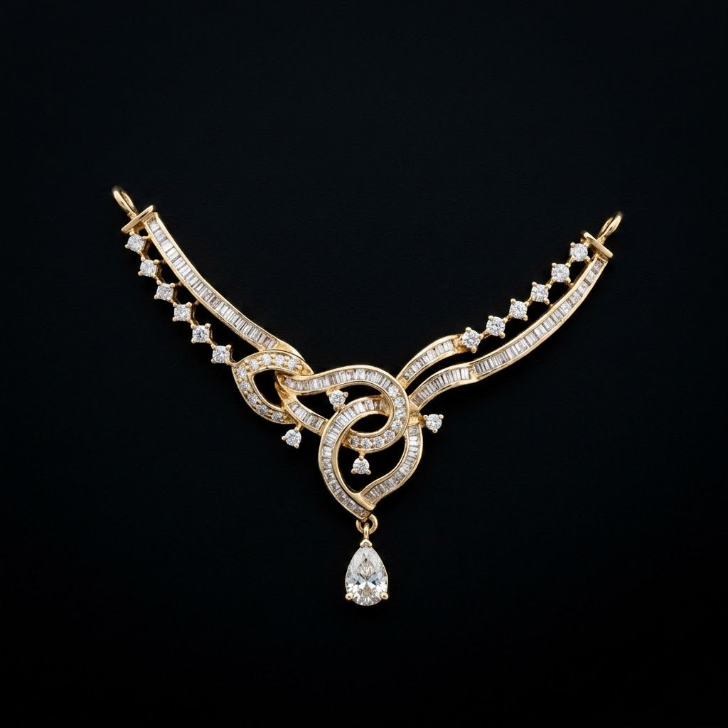 1.27Ct of Locket With the Purity of 18K