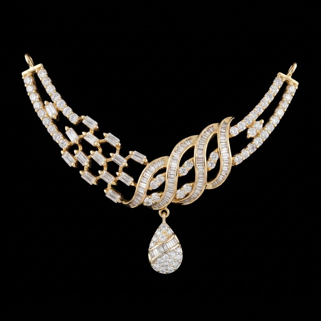 1.95Ct of Locket With the Purity of 18K