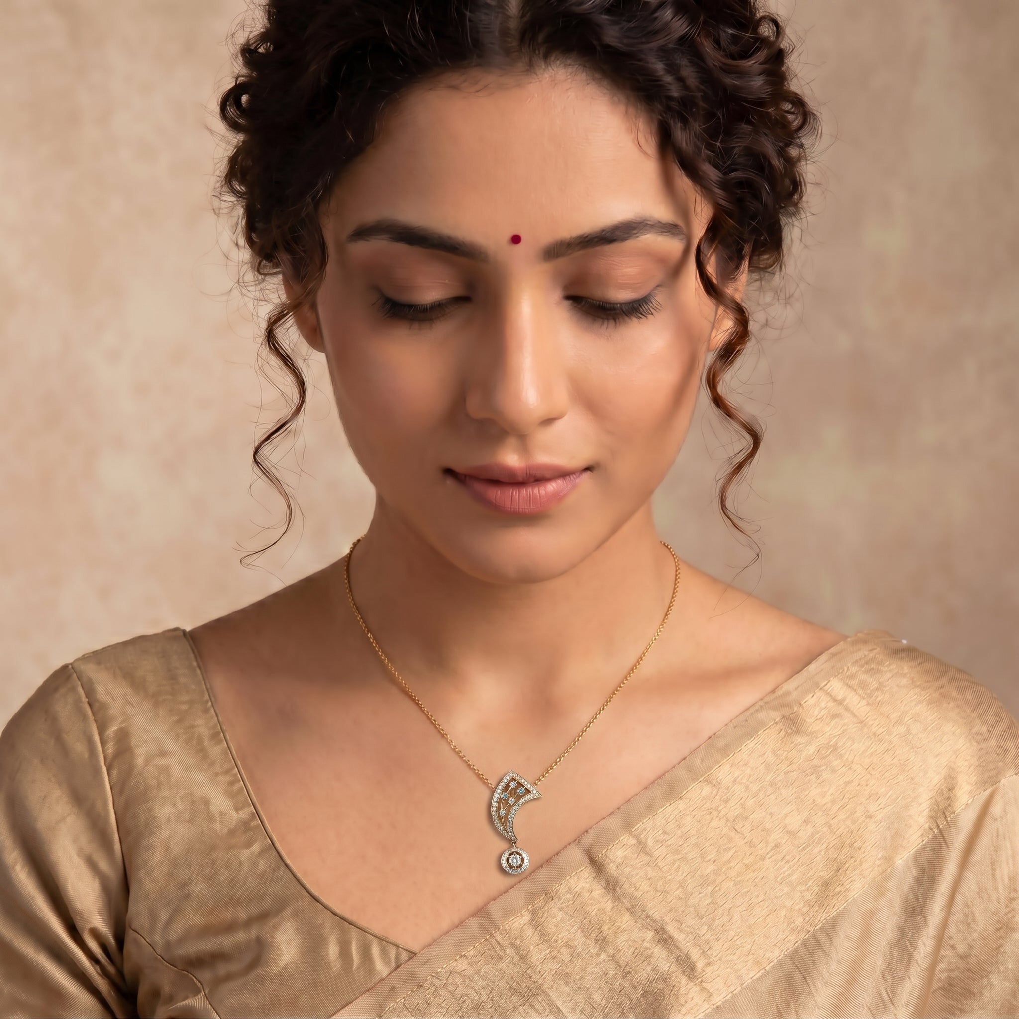 1.5Ct of Locket With the Purity of 18K
