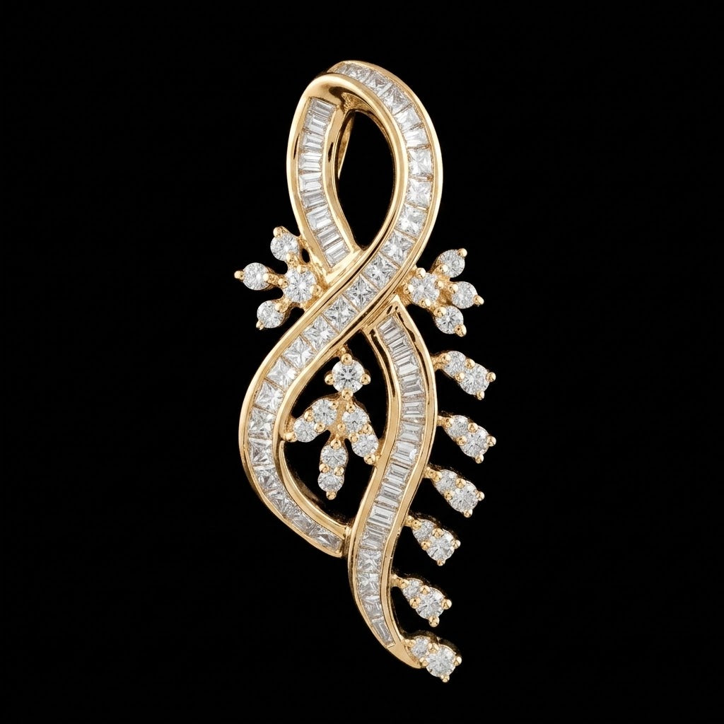 2Ct of Locket With the Purity Of 18K
