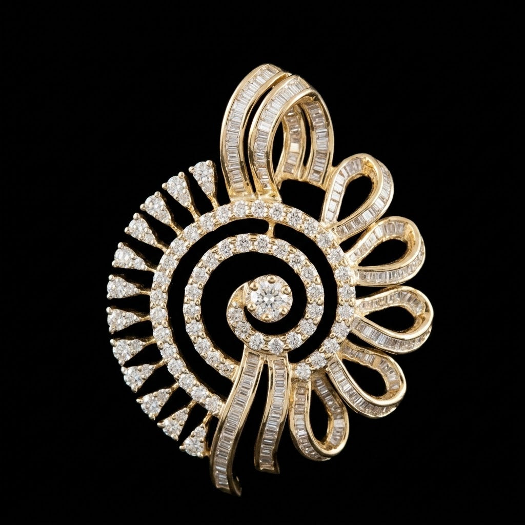 4Ct of Locket With the Purity of 18K