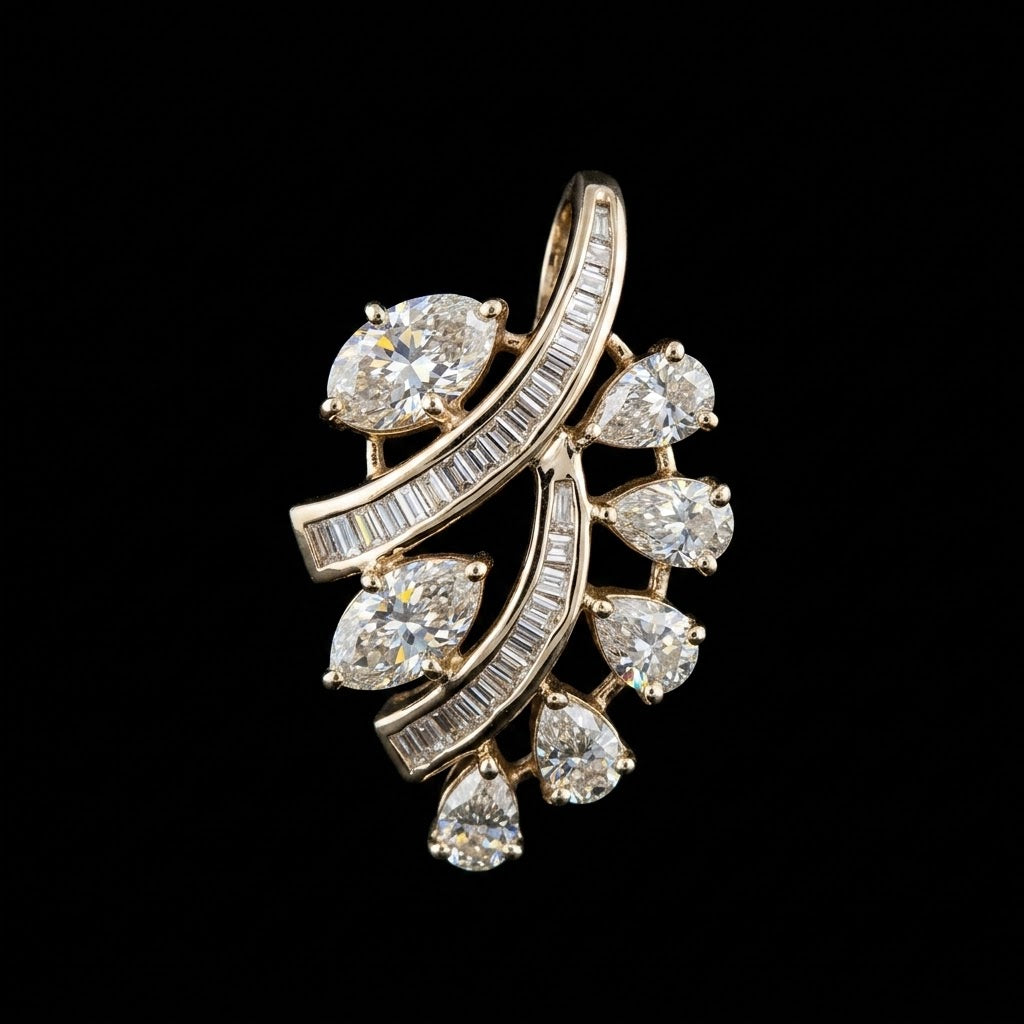 2.5Ct of Locket With the Purity of 18K