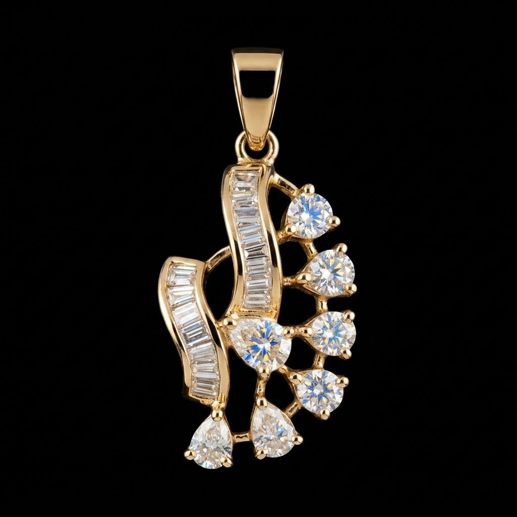 1.59Ct of Locket With the Purity of 18K
