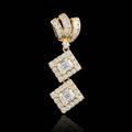 2.5Ct of Locket With the Purity of 18K