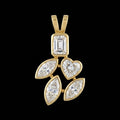 5Ct ofLocket With the Purity of 18K