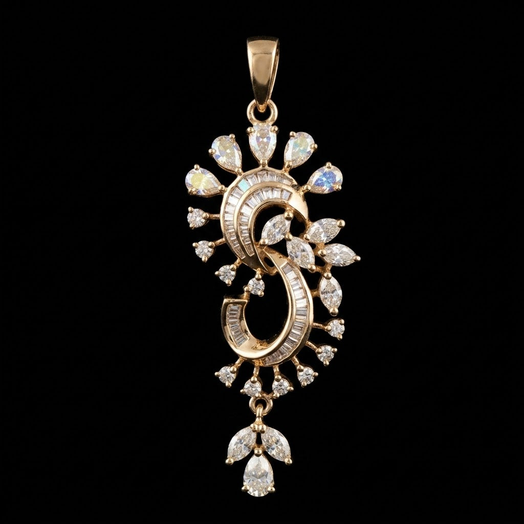 2.5Ct of Locket With the Purity of 18K