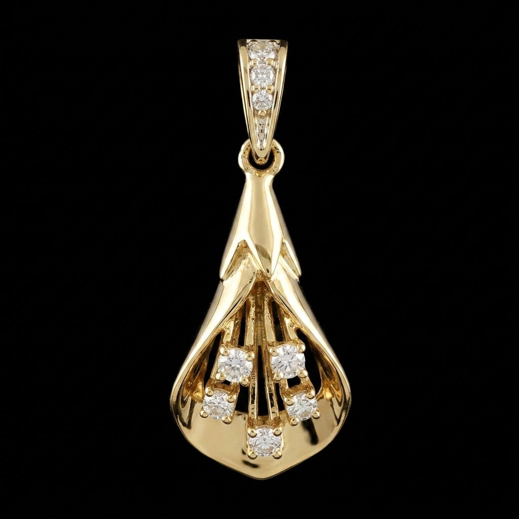 1Ct of Locket With the Purity of 18K