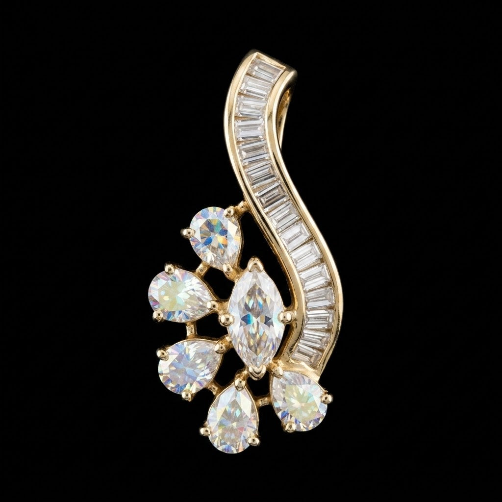 1.75Ct of Locket With the Purity of 18K