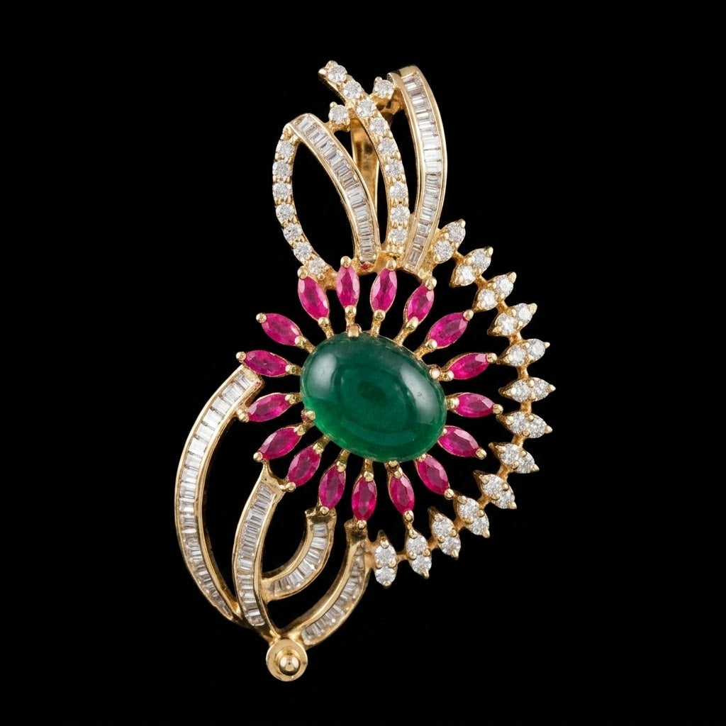 8.6Ct of Locket With the Purity of 18K