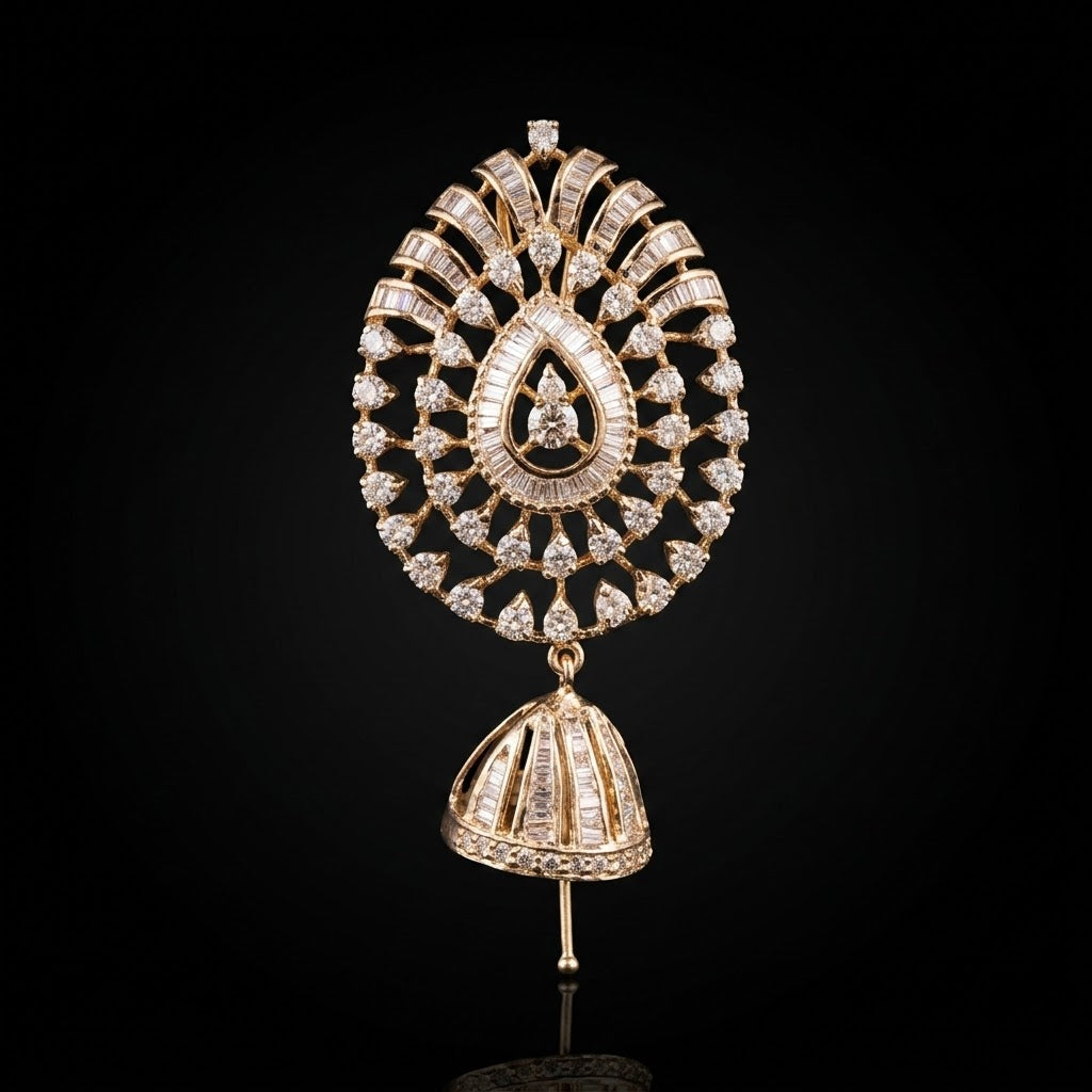 2.8Ct of Locket With the Purity of 18K