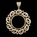 2.5Ct of Locket With the Purity of 18K