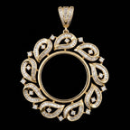 2.5Ct of Locket With the Purity of 18K