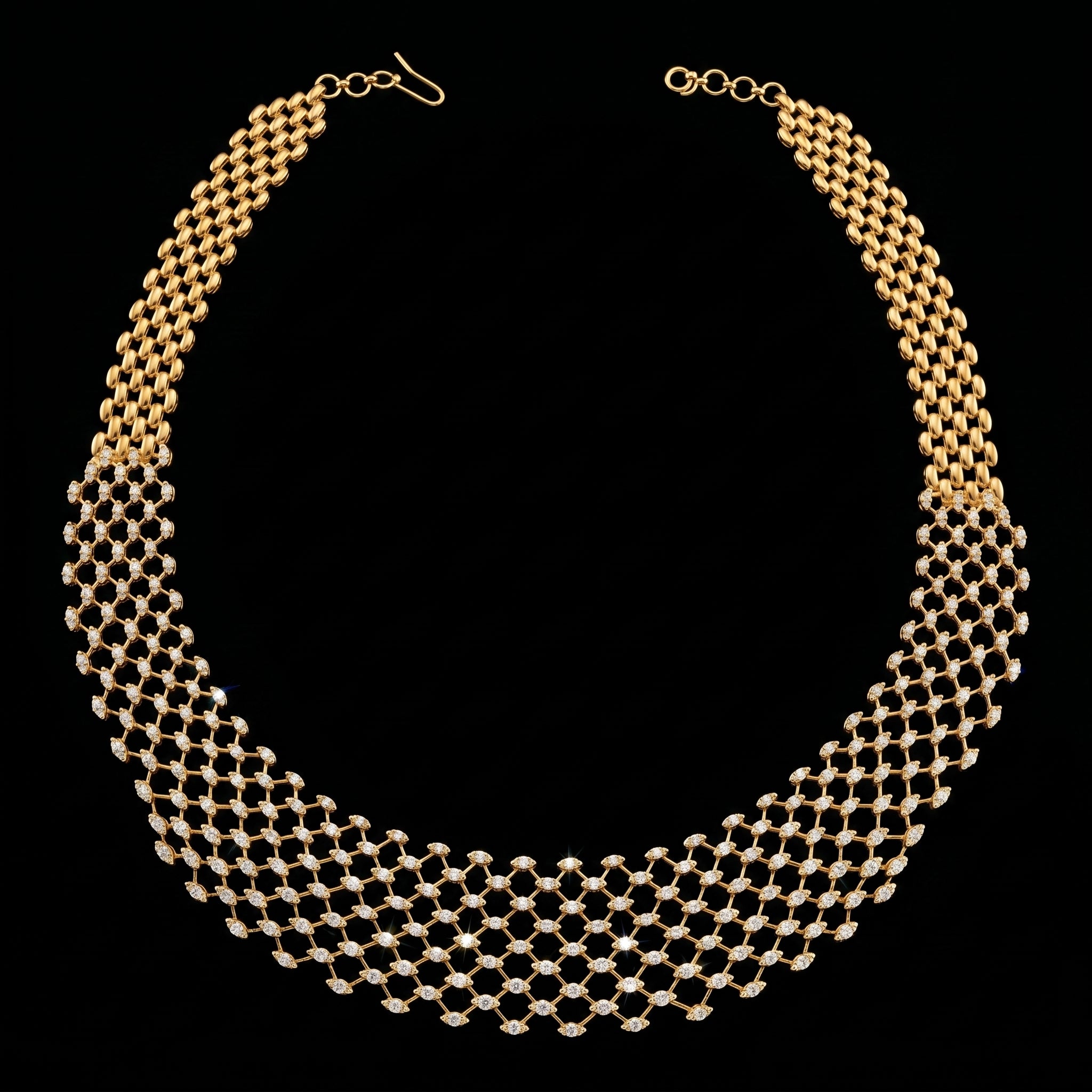 10.11Ct of Necklace With Purity of 14K
